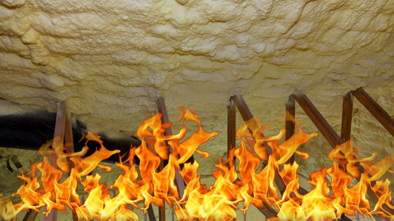Is Spray Foam Insulation Flammable